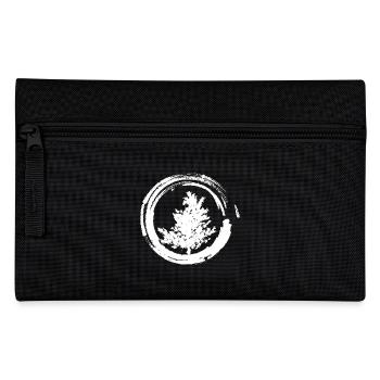 Tree nature conservation nature planting shirt trees - Pencil Case - black - Front