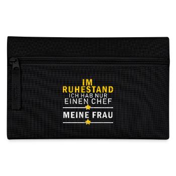 Ruhestand - Federtasche - Schwarz - Vorne