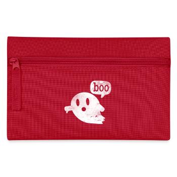 Chemise fantôme BOO Cadeau Ghost T-Shirt - Trousse - rouge - Devant