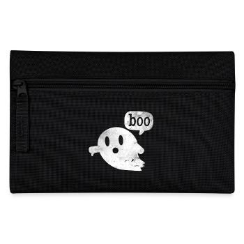 Ghost Shirt BOO Gift Ghost T-Shirt - Pencil Case - black - Front