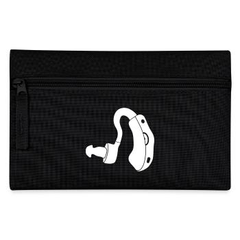 hearing Aid_pa7 - Pencil Case - black - Front