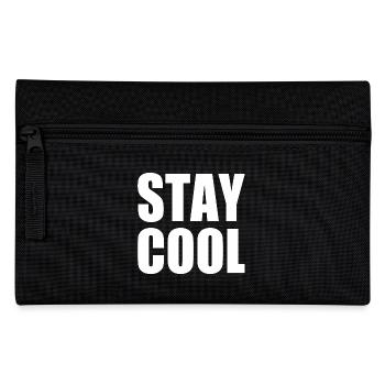 Stay cool - Federtasche - Schwarz - Vorne