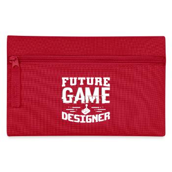 Game Designer Boy - Pencil Case - red - Front