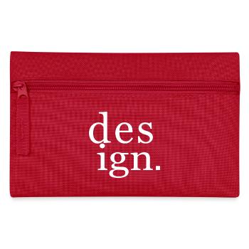 Motif de design pour chemises et plus encore - Trousse - rouge - Devant