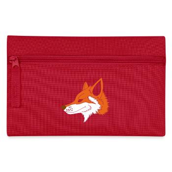 Cunning as a fox - Pencil Case - red - Front
