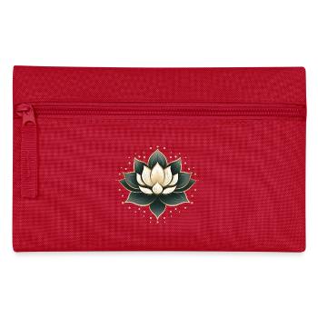 Lotus Flower - Pencil Case - red - Front