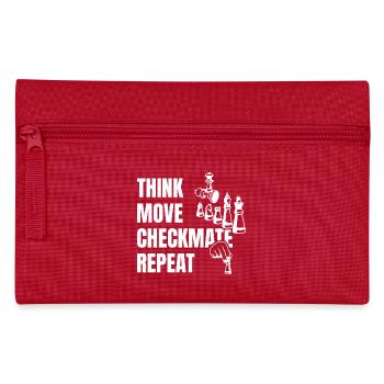 Think Play Checkmate Next - Pencil Case - red - Front