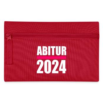 Abitur 2024 - Federtasche - Rot - Vorne