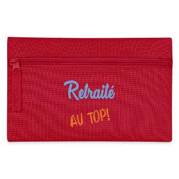 RETIREMENT - Pencil Case - red - Front