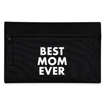 Best mom ever - Federtasche - Schwarz - Vorne