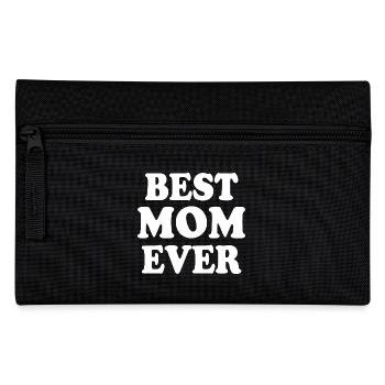 Best mom ever - Federtasche - Schwarz - Vorne