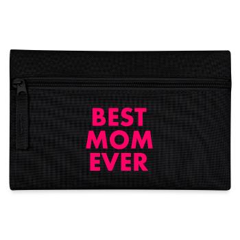 Best mom ever - Pencil Case - black - Front