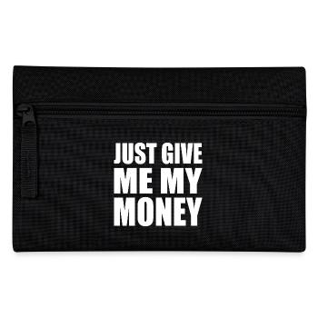 Just give me my money - Federtasche - Schwarz - Vorne