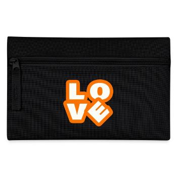 LOVE - Pencil Case - black - Front