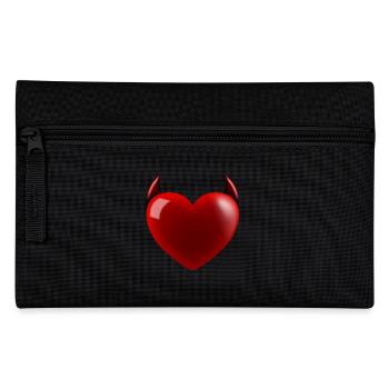 Diable du cœur - Trousse - noir - Devant