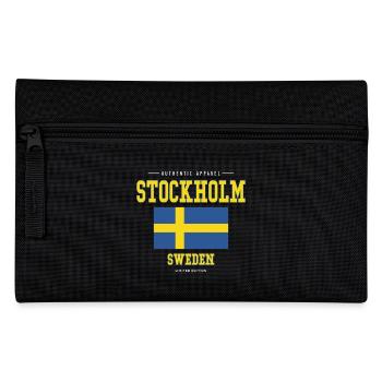 Stockholm - Federtasche - Schwarz - Vorne