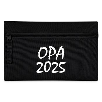 Opa 2025 - Federtasche - Schwarz - Vorne