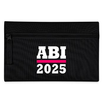 Abi 2025 - Federtasche - Schwarz - Vorne