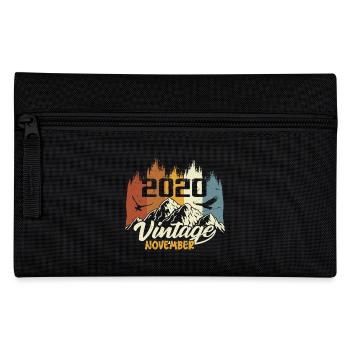 Vintage November 2020 vintage retro November 2020 - Pencil Case - black - Front