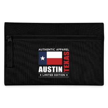 Austin - Federtasche - Schwarz - Vorne