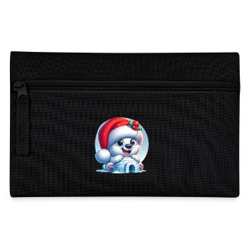nounours polaire - Trousse - noir - Devant