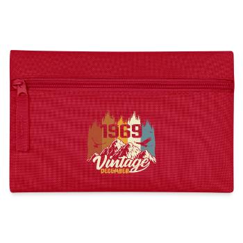 Birthday Gift born in December 1969 - Pencil Case - red - Front