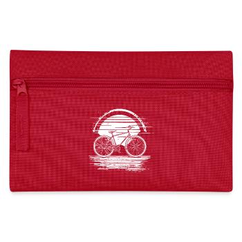 Cyclist - Pencil Case - red - Front
