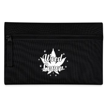 Weed Lover - Cannabis Lover - Marihuana Lover - Federtasche - Schwarz - Vorne