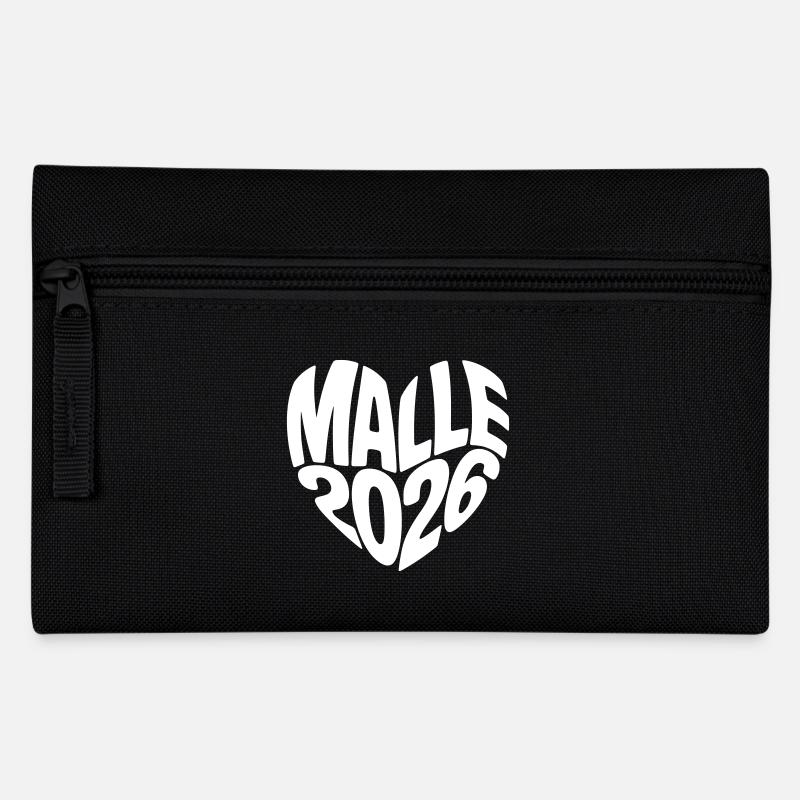 Malle 2026 - Astuccio per matite - nero