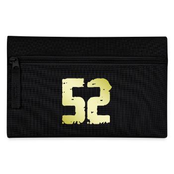 52 Number Vintage - Pencil Case - black - Front