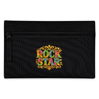 Vibrant Glitter Rock Star Embellishment - Federtasche - Schwarz - Vorne