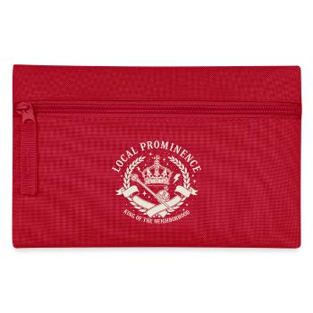 King of the neighborhood - Pencil Case - red - Front