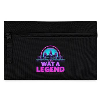Kambodscha Kambodschaner Wat A Legend - Federtasche - Schwarz - Vorne