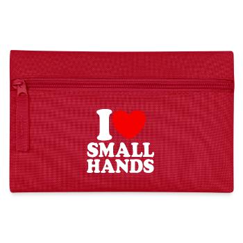 J’adore les petites mains (cœur rouge) - Trousse - rouge - Devant