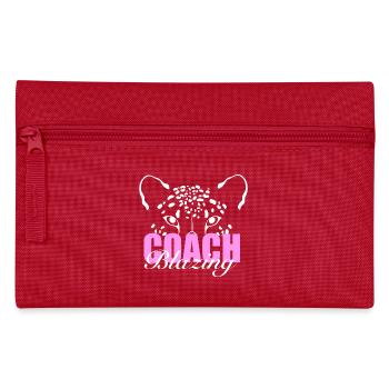 Blazing Coaches T-Shirt - Pencil Case - red - Front