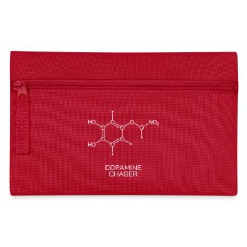 Dopamine Chaser Molekül - Federtasche - Rot - Vorne