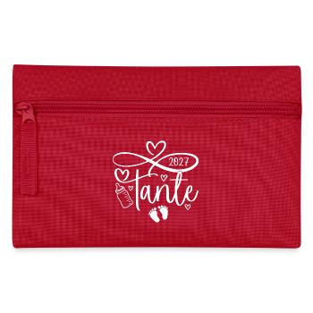 Tante 2027 - Trousse - rouge - Devant