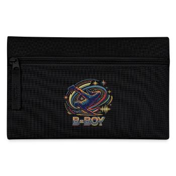 Breakdance B-Boy Hip Hop Streetdance - Federtasche - Schwarz - Vorne