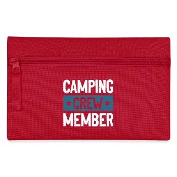 Camping Crew - Federtasche - Rot - Vorne
