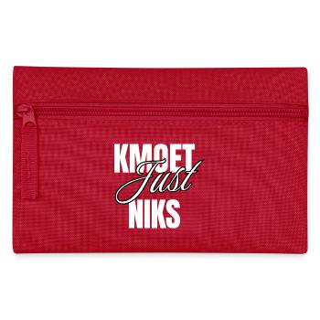 Kmoet just nothing, Dialecte anversois Chemises - Trousse - rouge - Devant