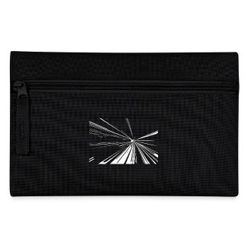 Vector Linien Splash - Federtasche - Schwarz - Vorne