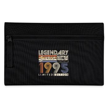 1995 Vintage Vintage Retro Birthday Gift - Pencil Case - black - Front