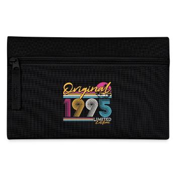 1995 Vintage Birthday Vintage Retro Gift - Pencil Case - black - Front