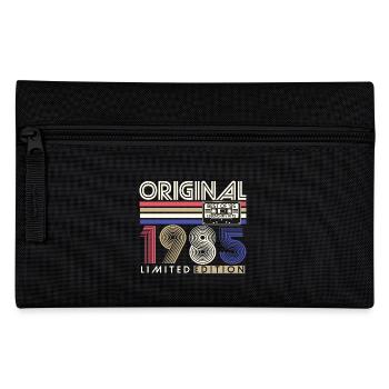 1985 Vintage Birthday Retro Gift - Pencil Case - black - Front