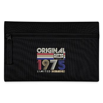 1975 Vintage Vintage Birthday Retro Gift - Pencil Case - black - Front