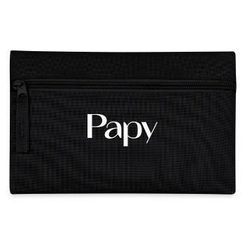 BONNE FÊTE PAPA. PAPA. FÊTE DES PÈRES. PÈRE - Trousse - noir - Devant
