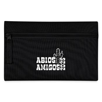 Abios Amigos 2025 - Abitur - Spruch - Federtasche - Schwarz - Vorne