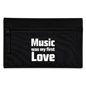 La musique était mon premier amour - Trousse - noir - Devant