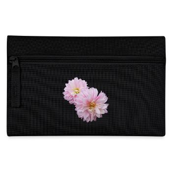 flowers lilies tulips orchids sunflower dahlia ger - Pencil Case - black - Front