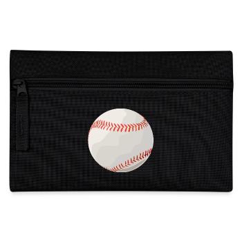 Baseball Ball Handschuh Spieler Amerika Geschenk - Federtasche - Schwarz - Vorne